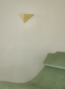 Parchment Triangle Sconce