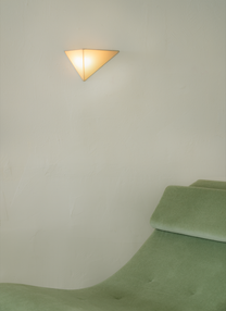 Parchment Triangle Sconce